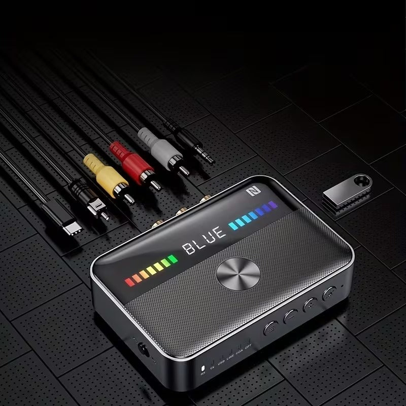 Wireless Audio TV Adapter with 3.5mm and RCA Connectors - Luxicro