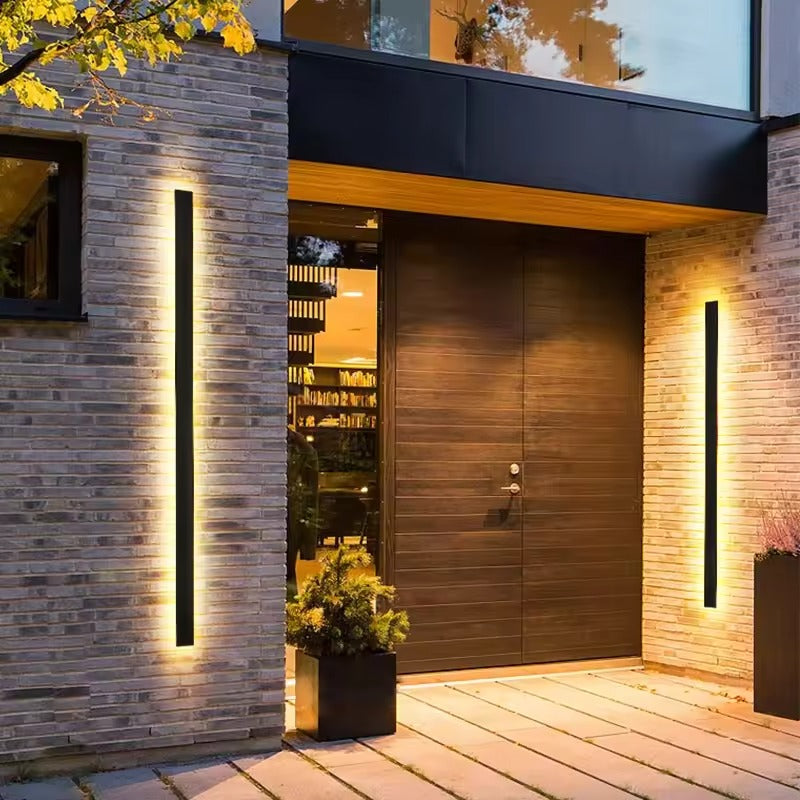 Contemporary Outdoor LED Wall Sconce - Luxicro