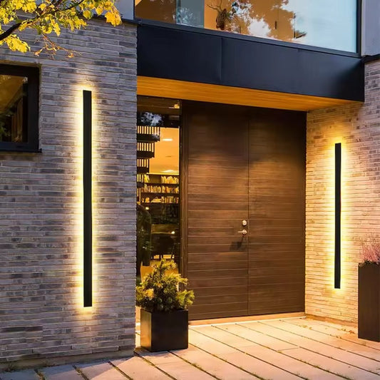 Contemporary Outdoor LED Wall Sconce - Luxicro