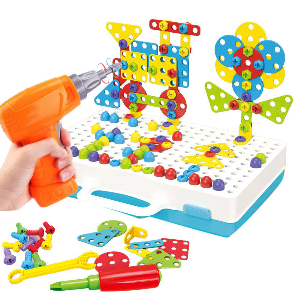 Colorful Kids Building Blocks 237pcs - Luxicro