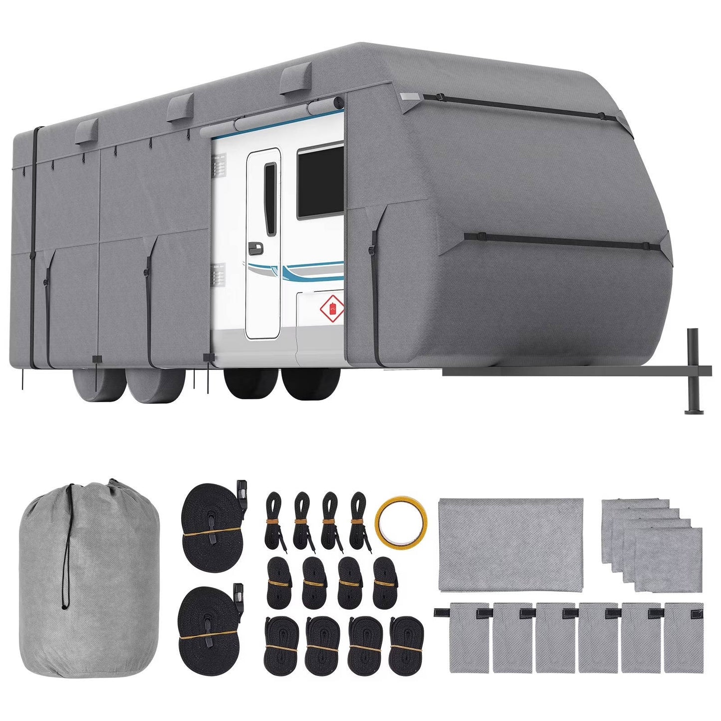Heavy Duty RV Camper Cover Waterproof - Luxicro