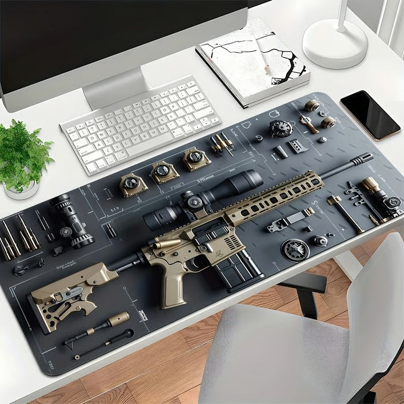 Big Gaming Mouse Pad with Grip Bottom