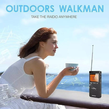 Compact Emergency AM FM Hand Radio