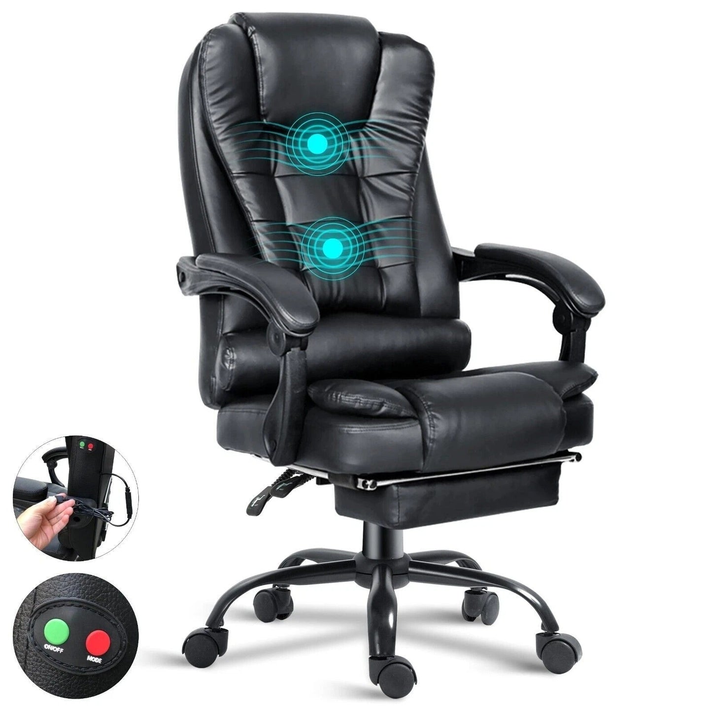 Ergonomic Executive Massage Chair - Luxicro