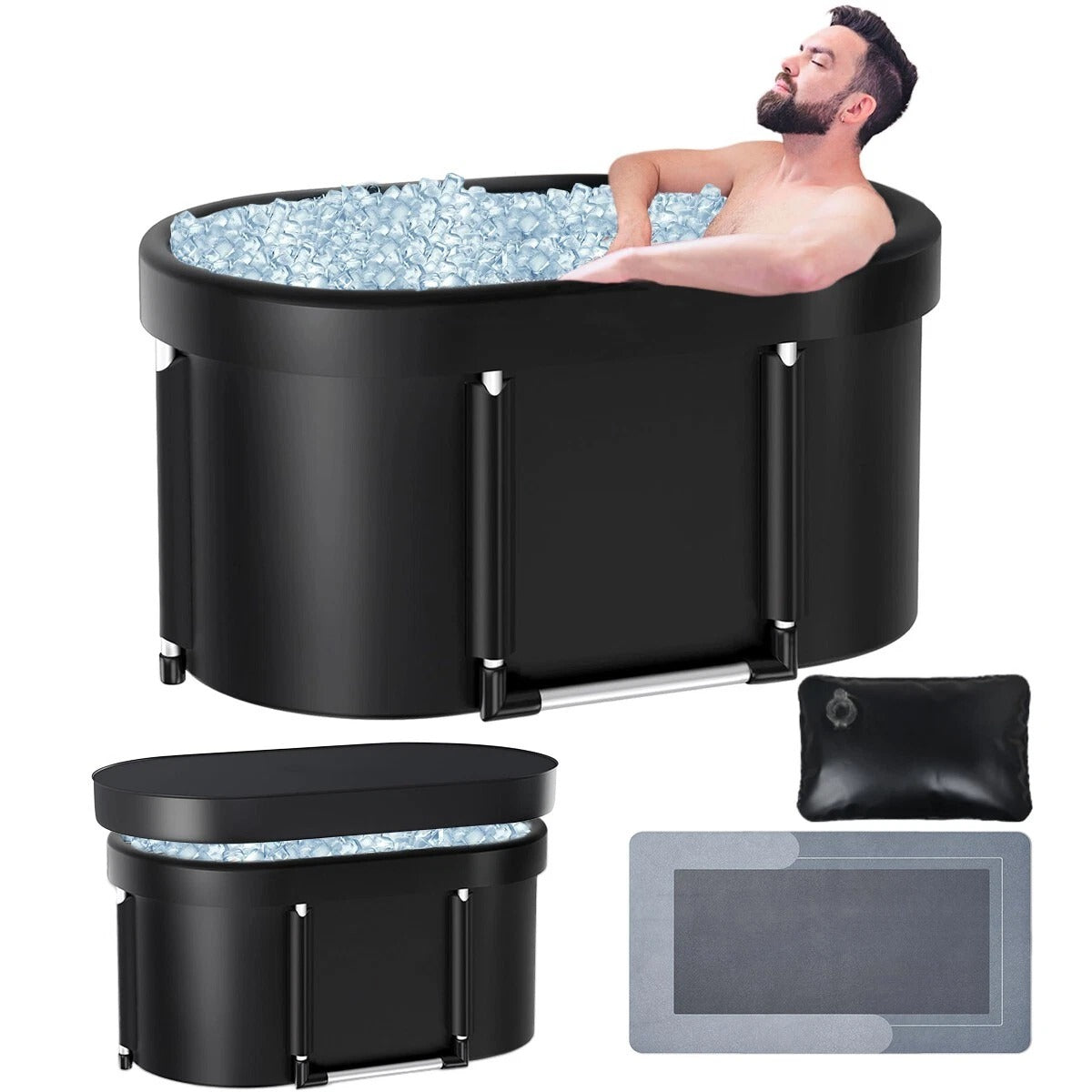Oversized Soaking Bathtub Indoor - Luxicro