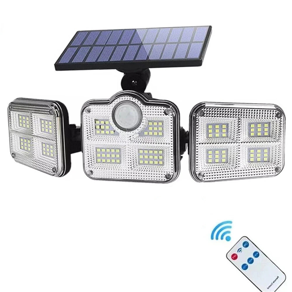 Bright Solar Powered Motion Lights Outdoor Waterproof - Luxicro