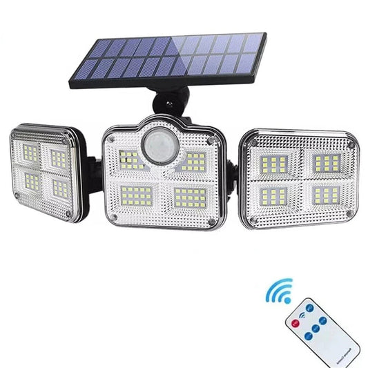 Bright Solar Powered Motion Lights Outdoor Waterproof - Luxicro