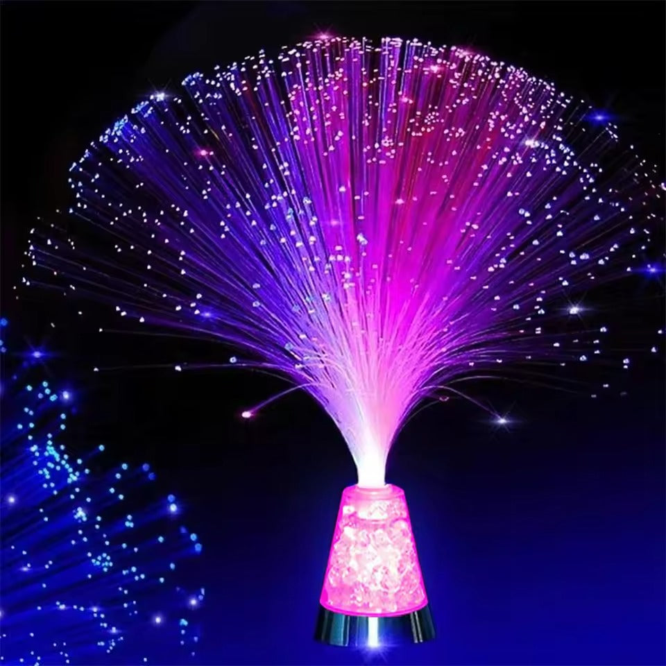 Colorful LED String Night Light - Portable Battery Table Lamp - Luxicro