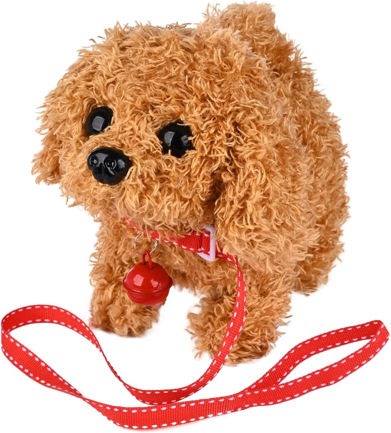 Soft Realistic Dog Plush Toy