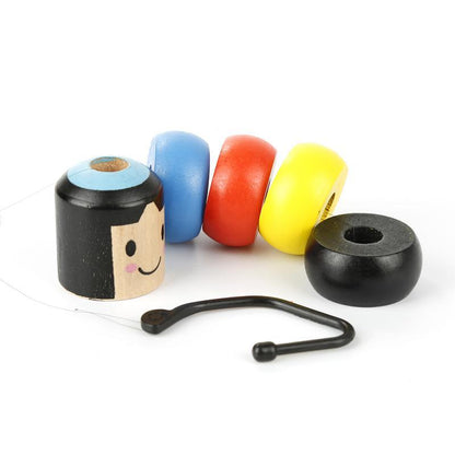 Durable Wooden Magic Figure for Kids
