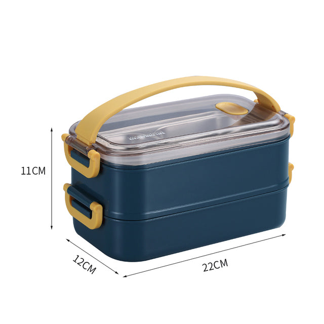 Insulated Multi Compartment Food Container Box