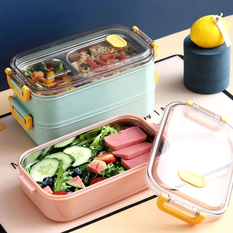Insulated Multi Compartment Food Container Box