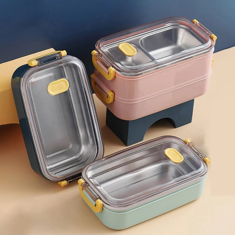 Insulated Multi Compartment Food Container Box