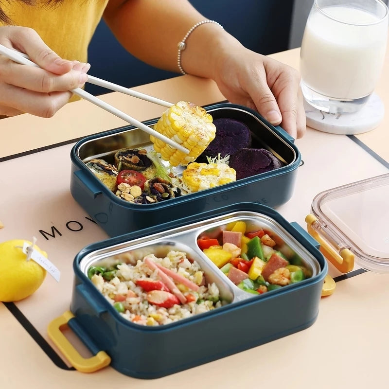 Insulated Multi Compartment Food Container Box