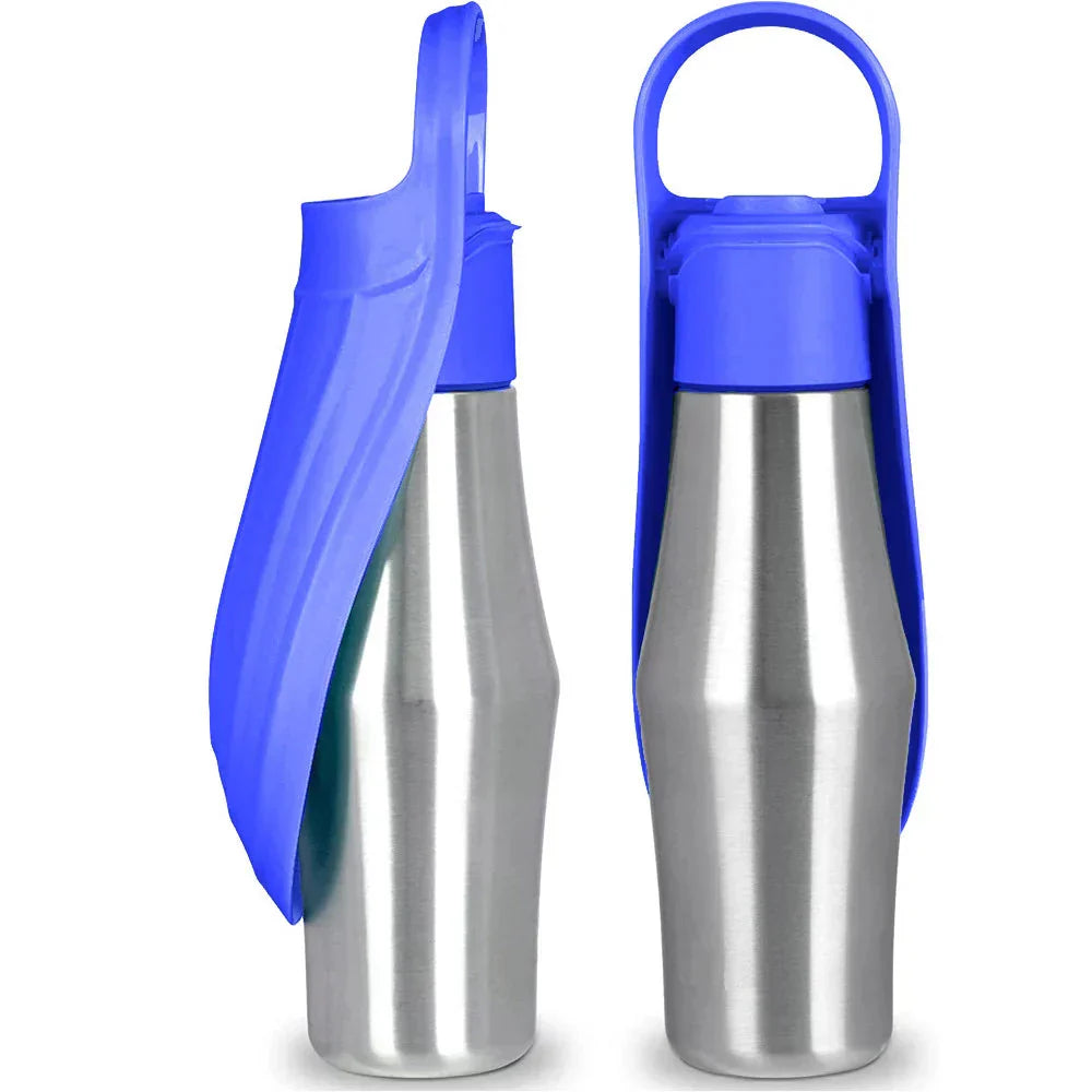 Portable Dog Water Bottle | Durable Stainless Steel