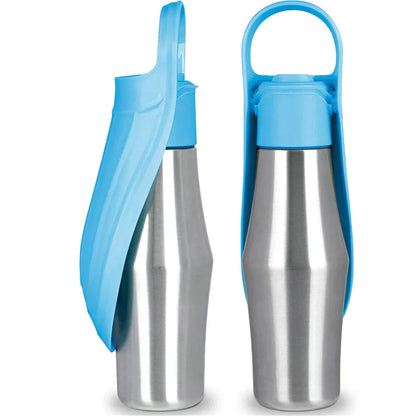 Portable Dog Water Bottle | Durable Stainless Steel