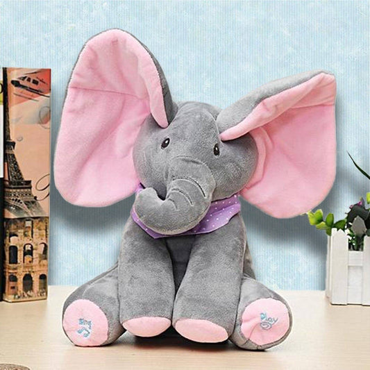 Adorable Baby Elephant Plush Toy - Luxicro