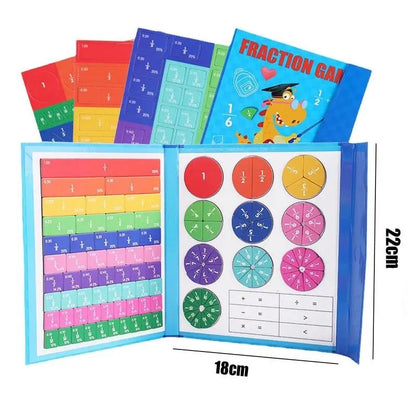 Fun Learning Magnetic Fraction Board