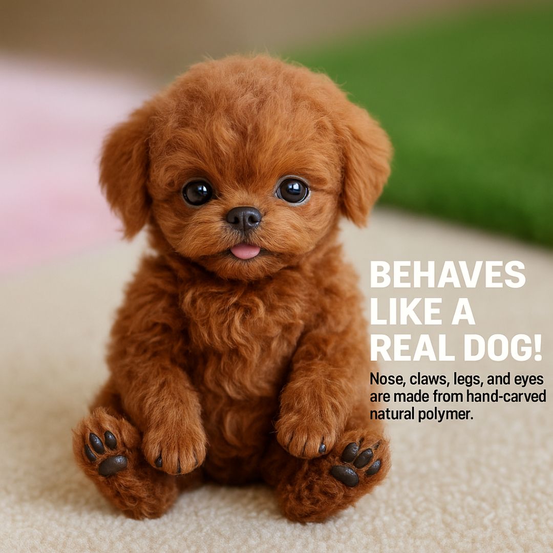 Fun Electronic Pet Dog Toy with Realistic Details