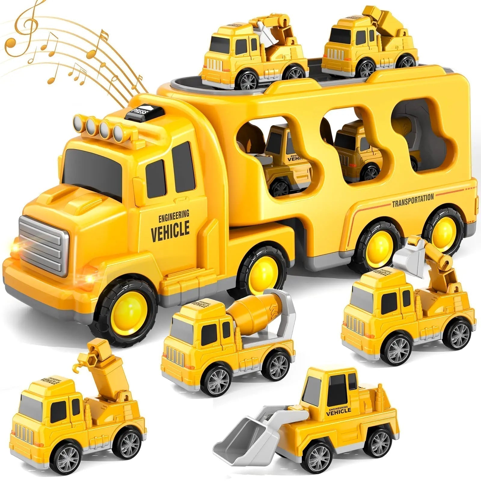 Cool Music Flashing Truck Toy - Luxicro