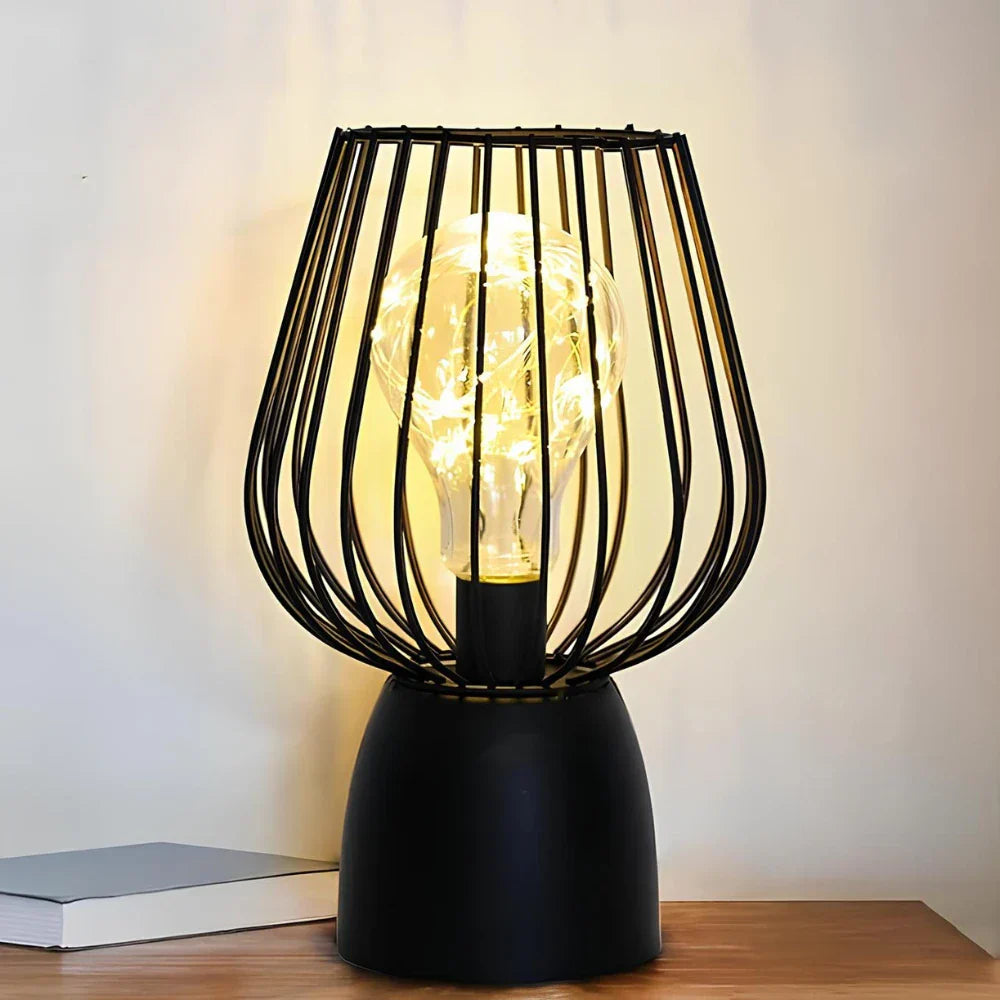 Bright Metal Table Lamp