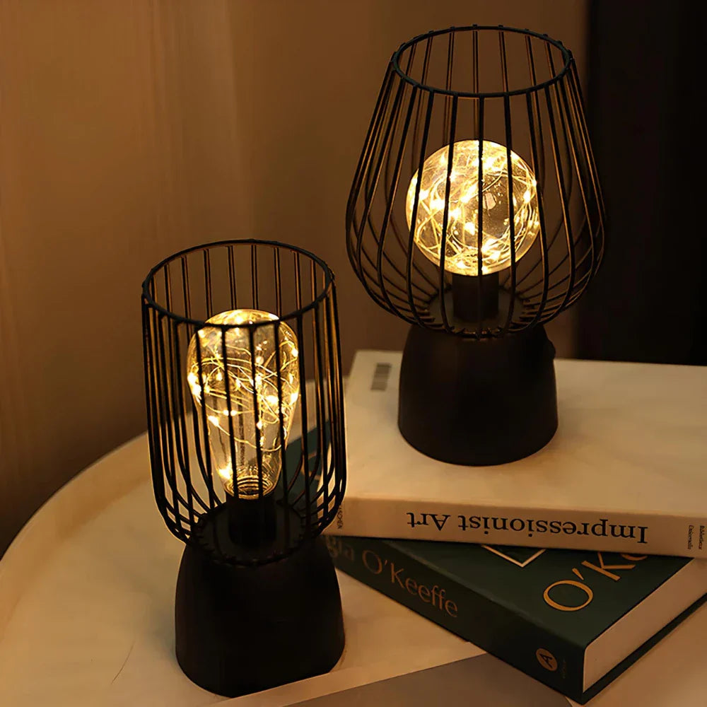 Bright Metal Table Lamp