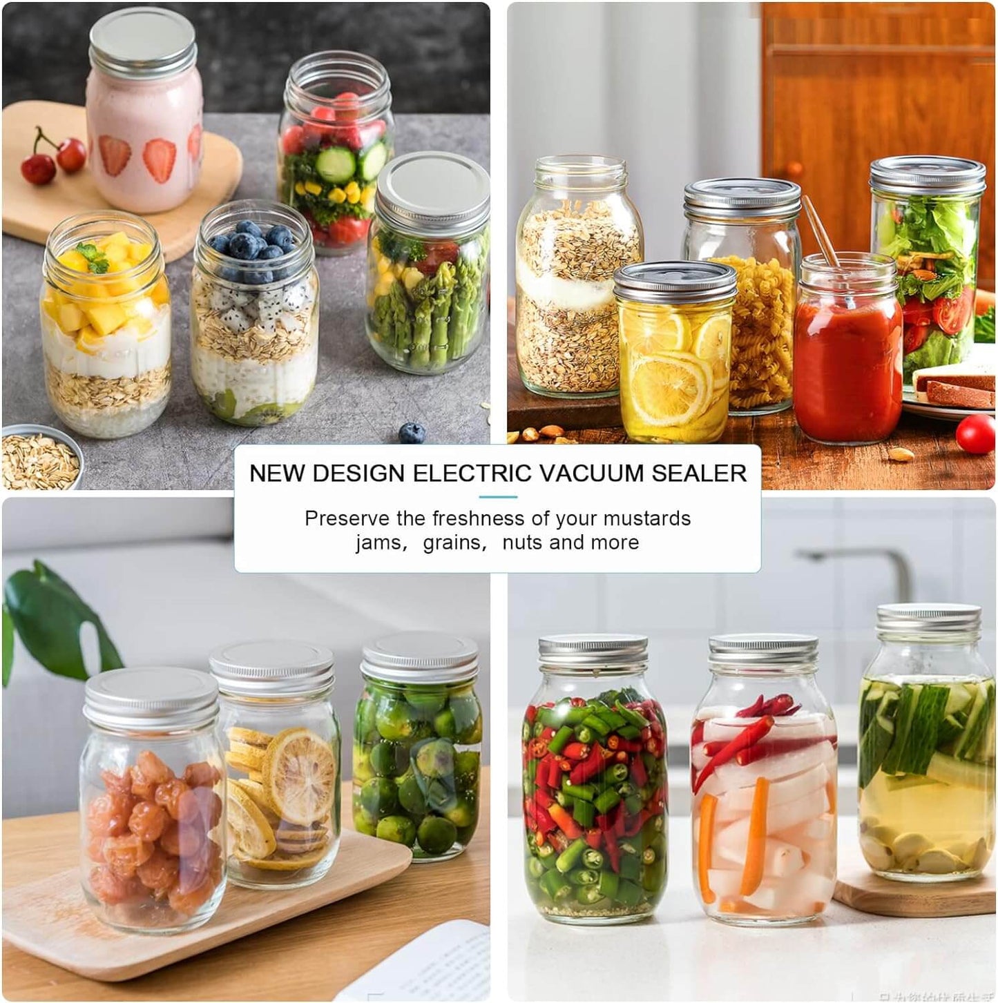 Automatic Food Sealer for Mason Jars and Canning
