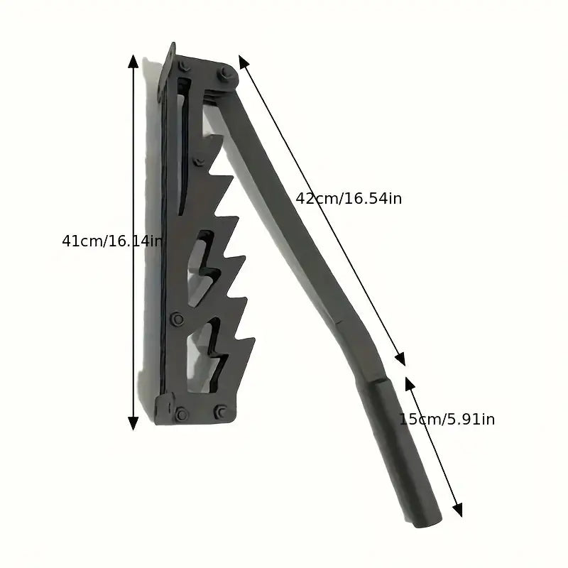 Easy Log Splitter - Compact Wall Mount Firewood Tool