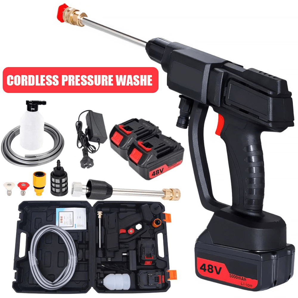 Portable Power Washer with Rechargeable Batteries
