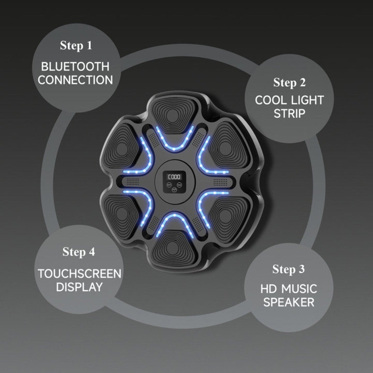 Compact Boxing Fitness Trainer