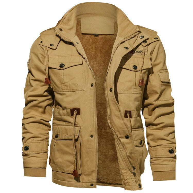 Warm Insulated Parka Coat
