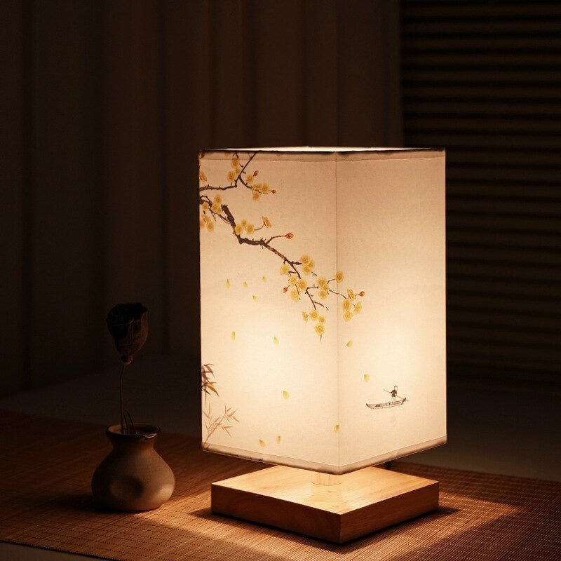 Simple Oriental Table Light