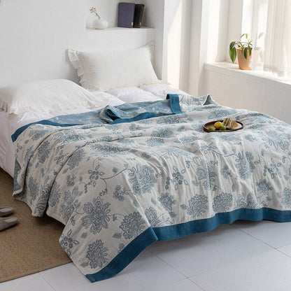 Soft Japanese Style Throw Blanket