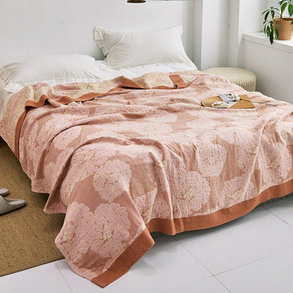 Soft Japanese Style Throw Blanket