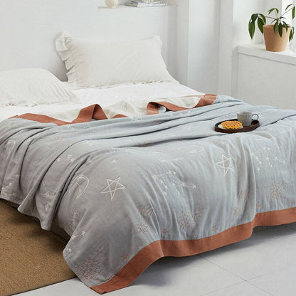 Soft Japanese Style Throw Blanket