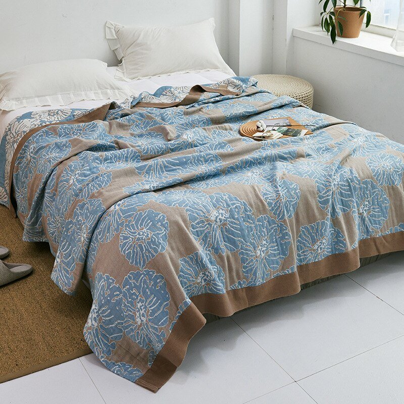 Soft Japanese Style Throw Blanket