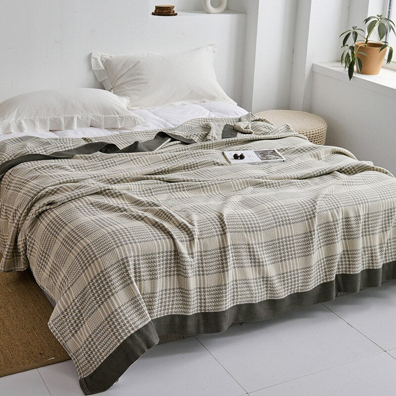 Soft Japanese Style Throw Blanket