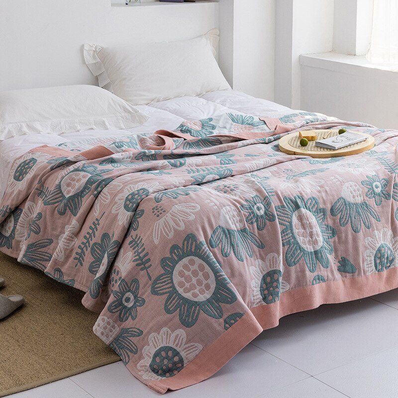 Soft Japanese Style Throw Blanket
