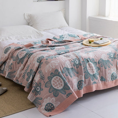 Soft Japanese Style Throw Blanket
