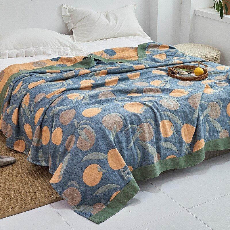 Soft Japanese Style Throw Blanket
