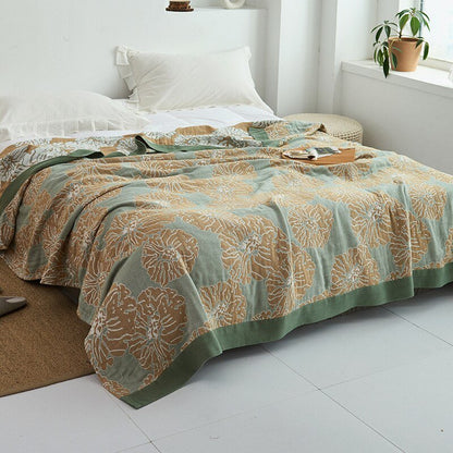 Soft Japanese Style Throw Blanket