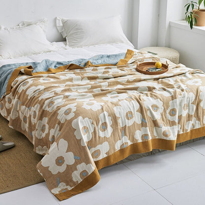 Soft Japanese Style Throw Blanket