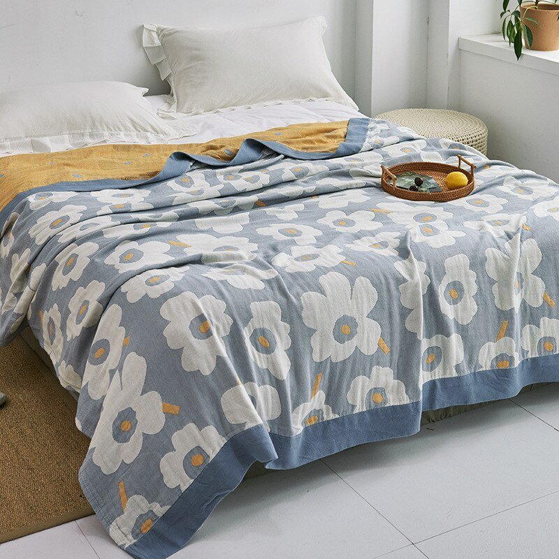Soft Japanese Style Throw Blanket