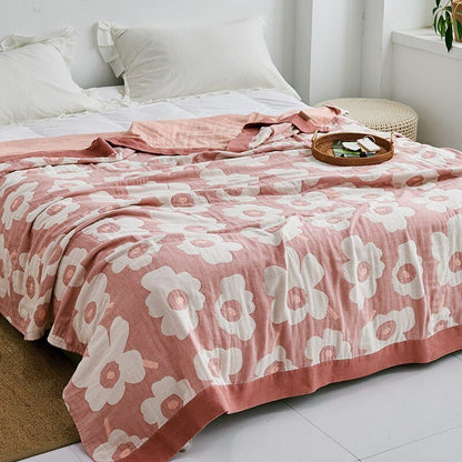 Soft Japanese Style Throw Blanket