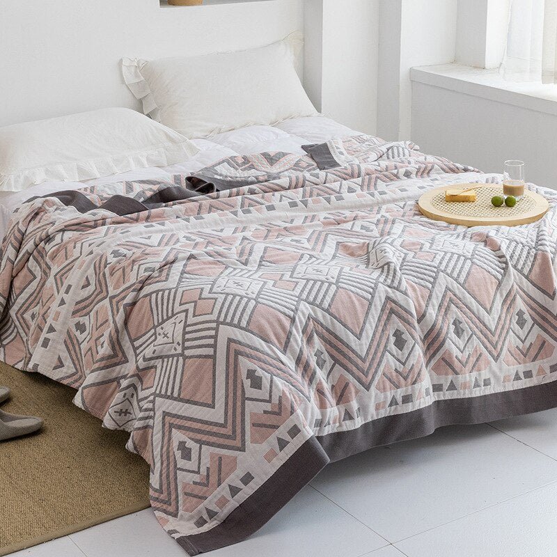 Soft Japanese Style Throw Blanket