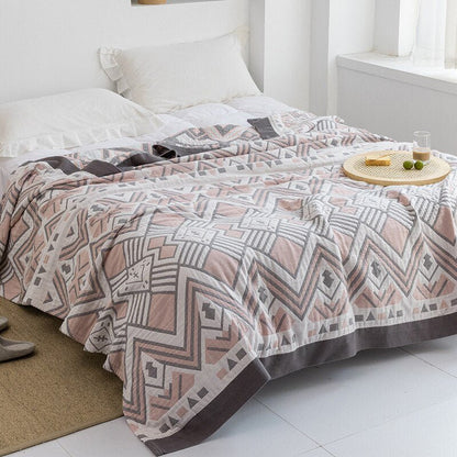 Soft Japanese Style Throw Blanket
