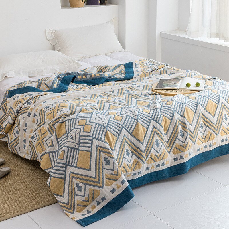 Soft Japanese Style Throw Blanket