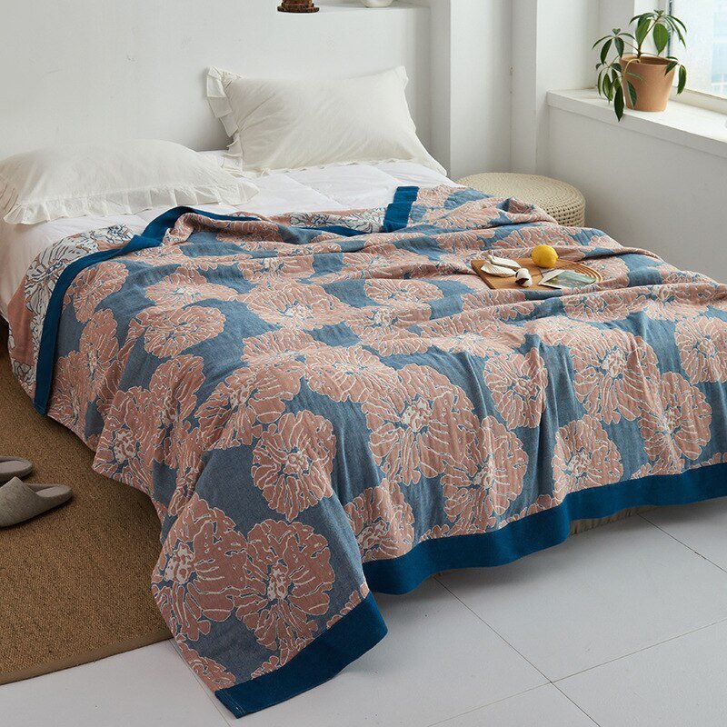 Soft Japanese Style Throw Blanket