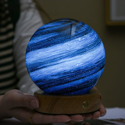 Warm White Moon Table Lamp - Dimmable Nightlight