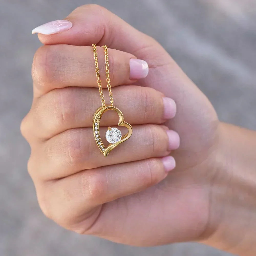 Lovely Diamond Heart Pendant for Women